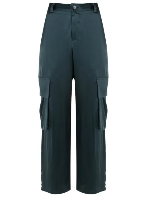 Uma | Raquel Davidowicz pantalones cargo con diseño recto