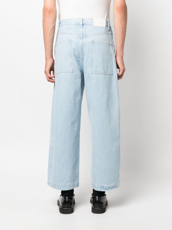 Studio Nicholson Cropped wide-leg Jeans - Farfetch