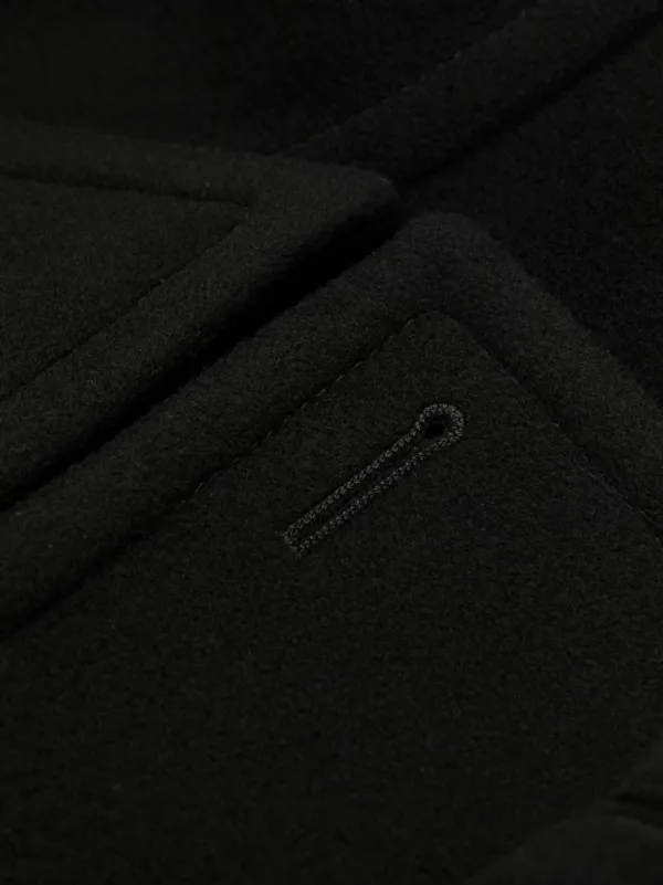 AlexanderMcQueen コート Women's Chain Mail Embroidery Coat in Black | Alexander McQueen US