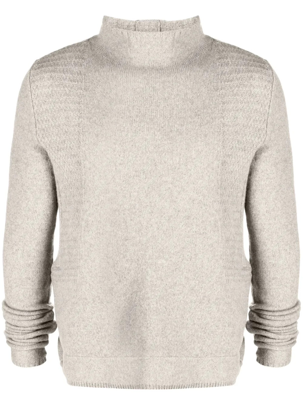 Mastodon mock-neck jumper