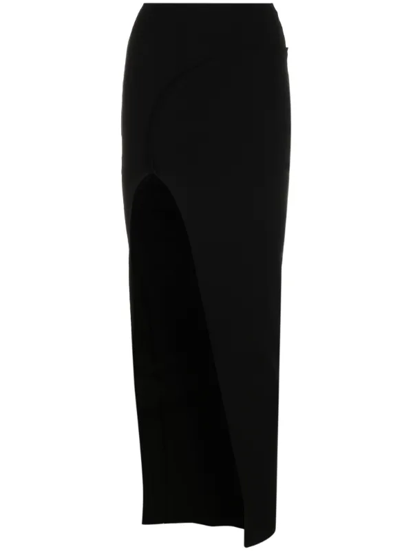 Rick Owens Theresa パネル スカート | ブラック | FARFETCH JP