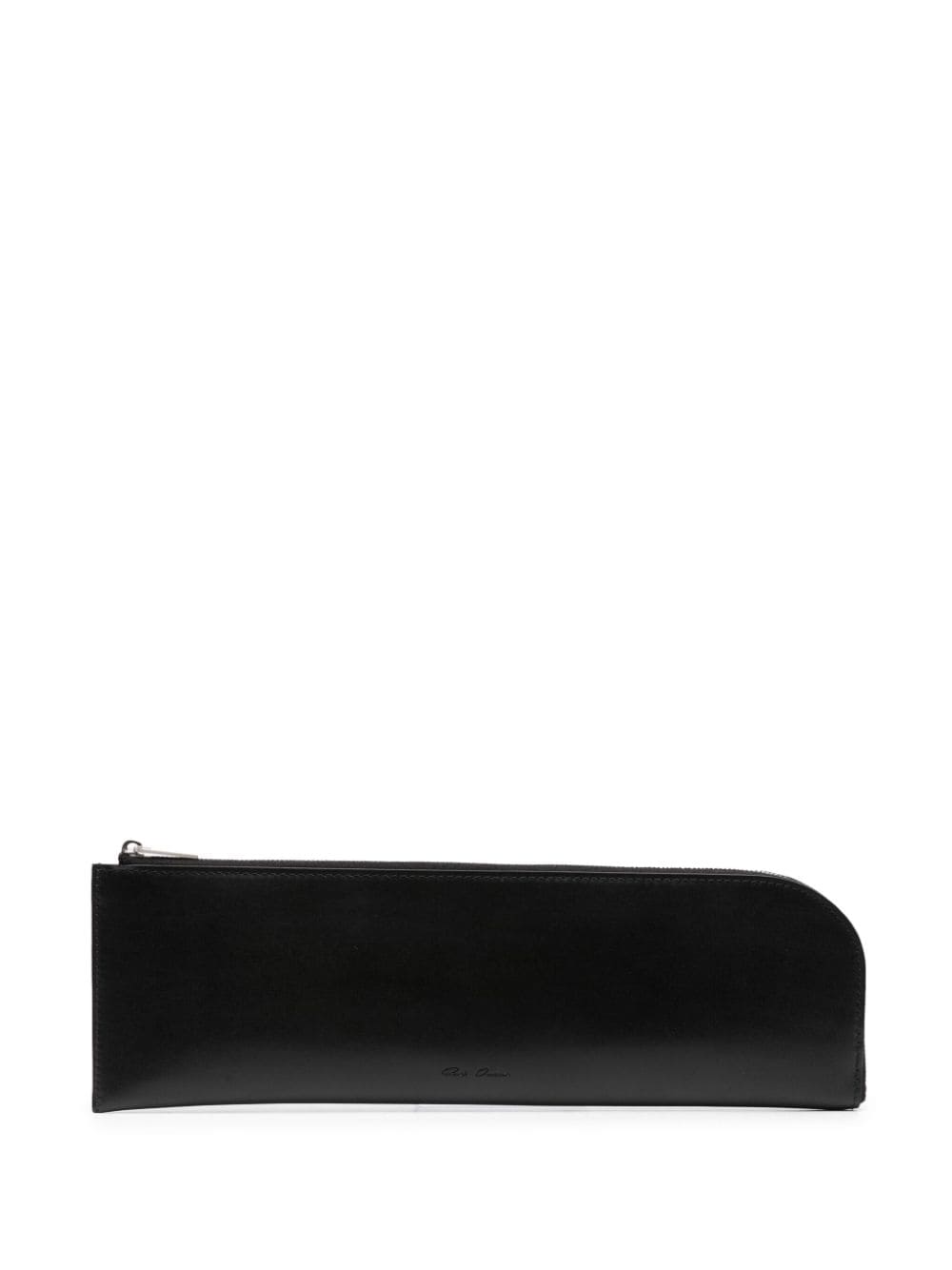 Rick Owens extended leather wallet - Black