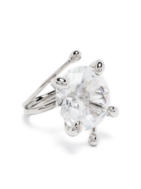 Hugo Kreit - Crystal-embellished ring