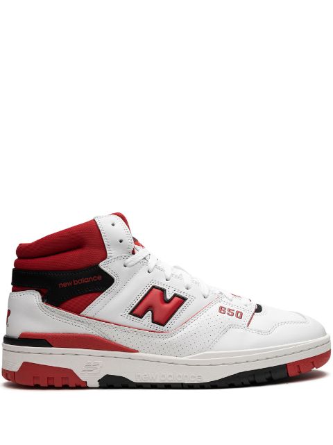 hype New Balance 650 "White Red" sneakers 