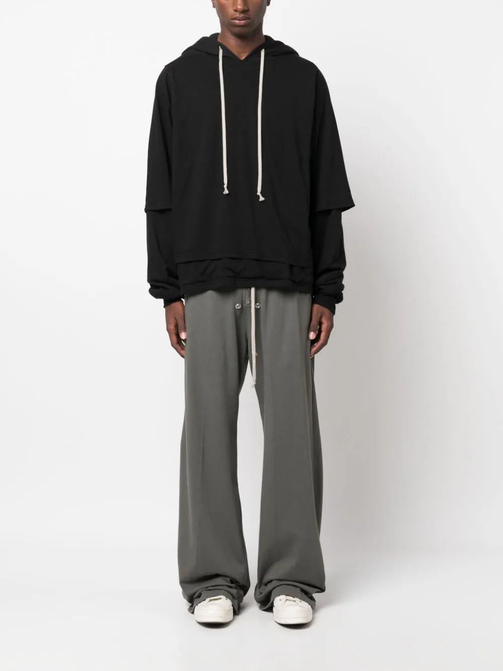 Rick Owens DRKSHDW Geth ドローストリング フレアパンツ - Farfetch