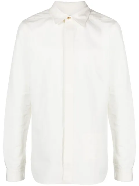 Rick Owens cotton long-sleeve shirt