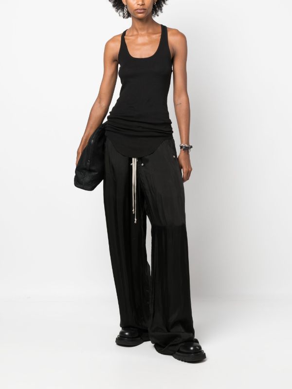 Rick Owens DRKSHDW scoop-neck Organic Cotton Tank Top - Farfetch