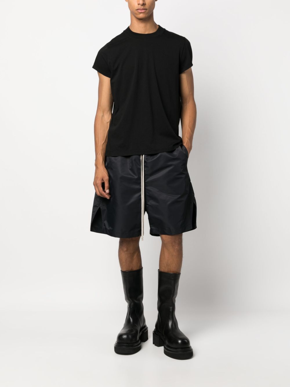 Rick Owens Shorts met trekkoord - Zwart