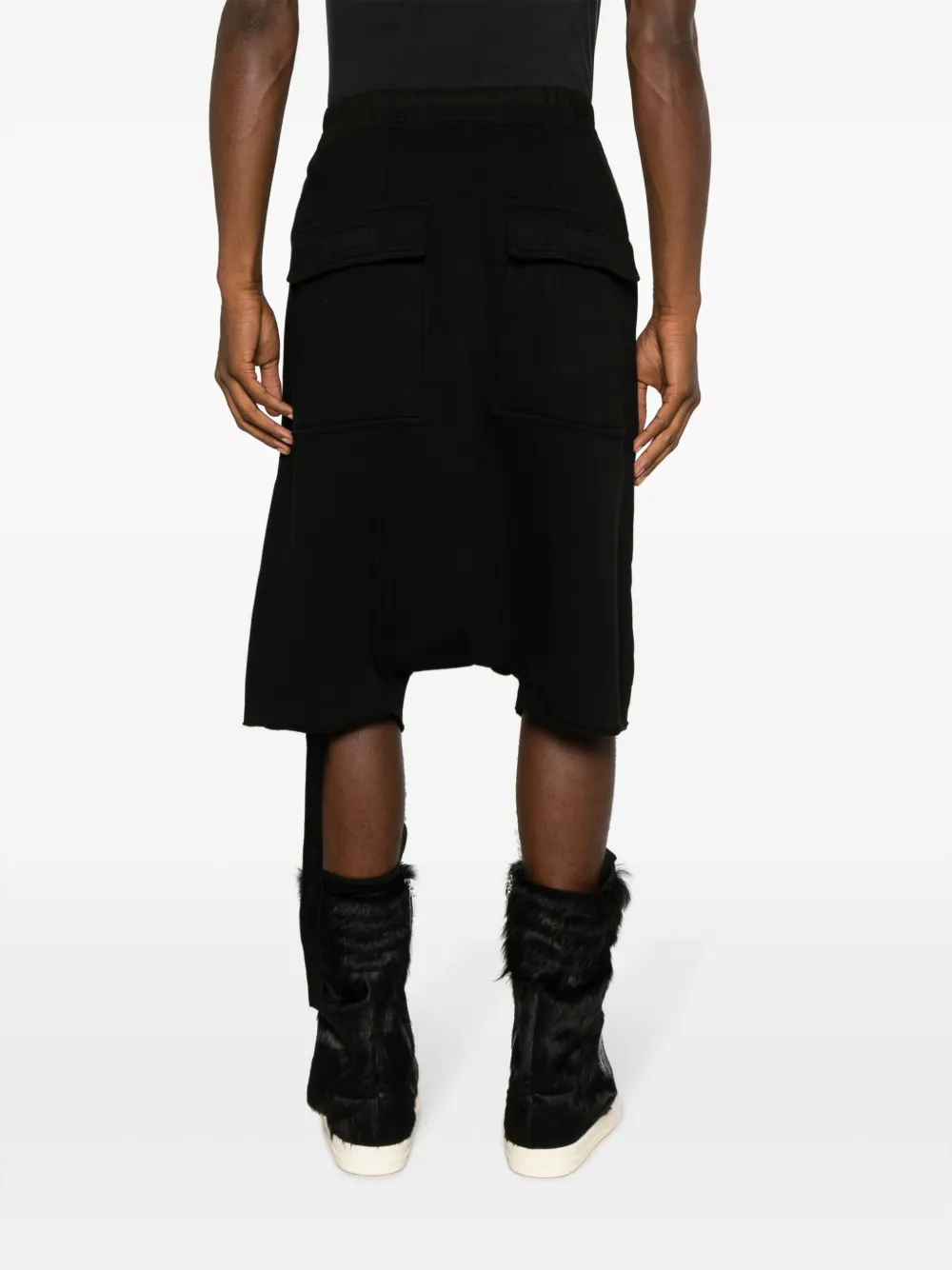 Rick Owens Shorts met trekkoord Zwart