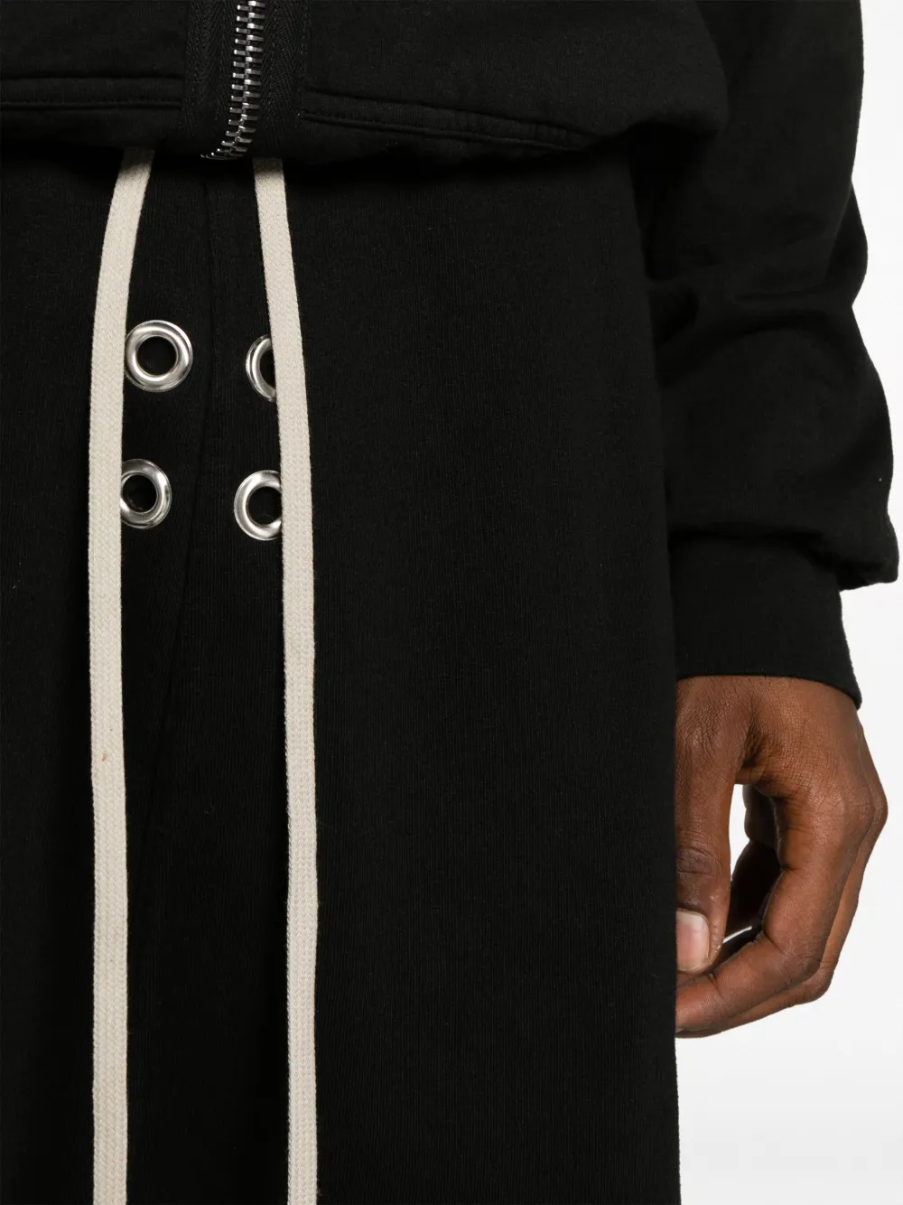 Rick Owens Shorts met trekkoord Zwart