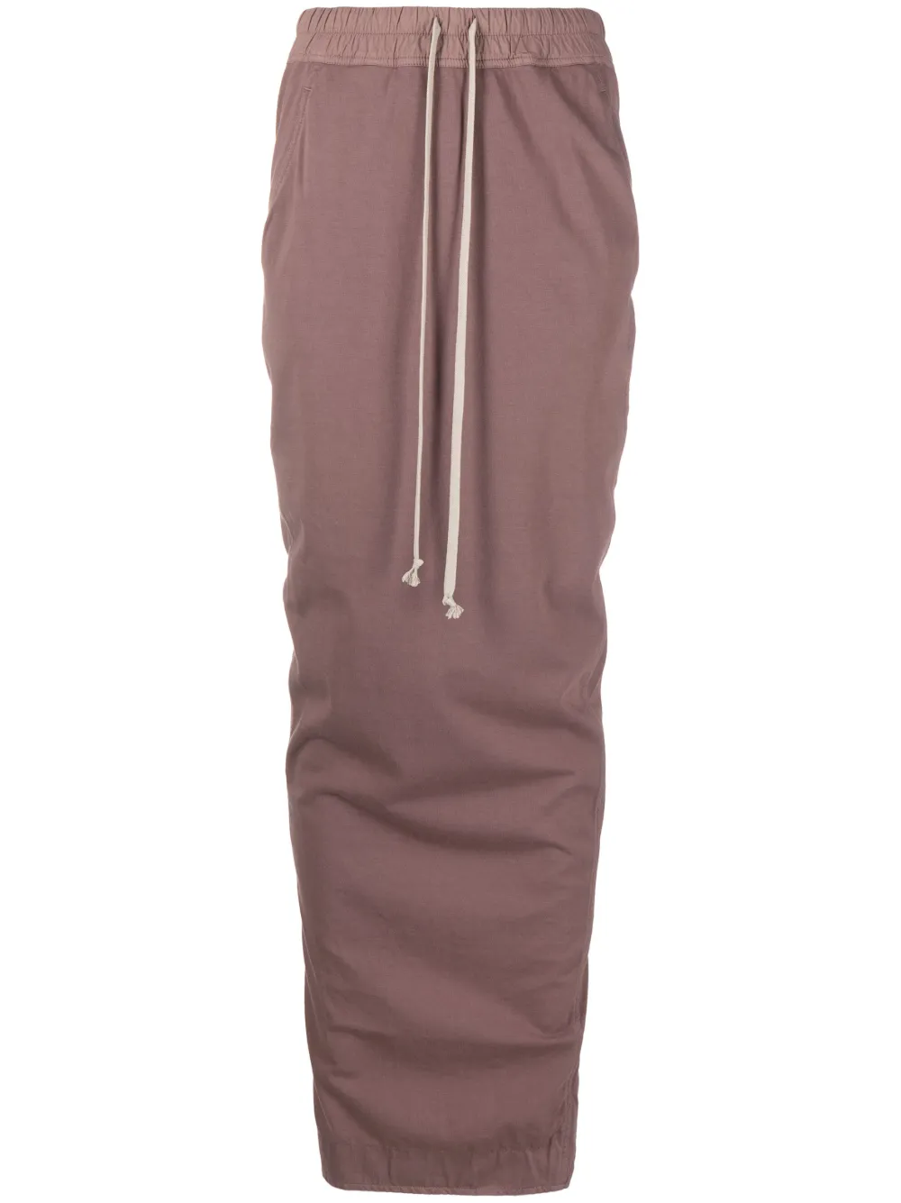 Rick Owens Rok met trekkoordtaille Roze