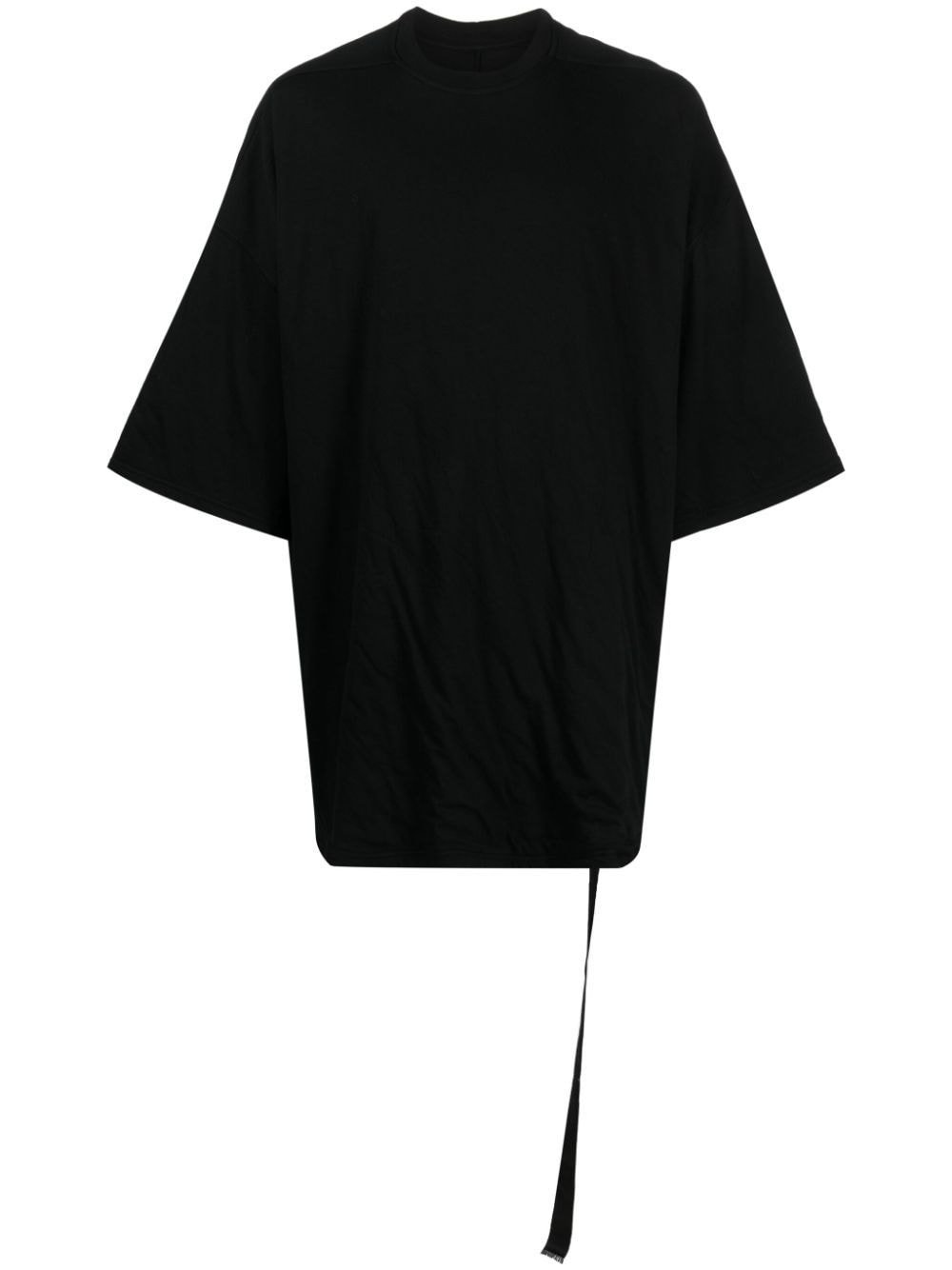 Shop Rick Owens Tommy T Oversized Cotton T-shirt In Black