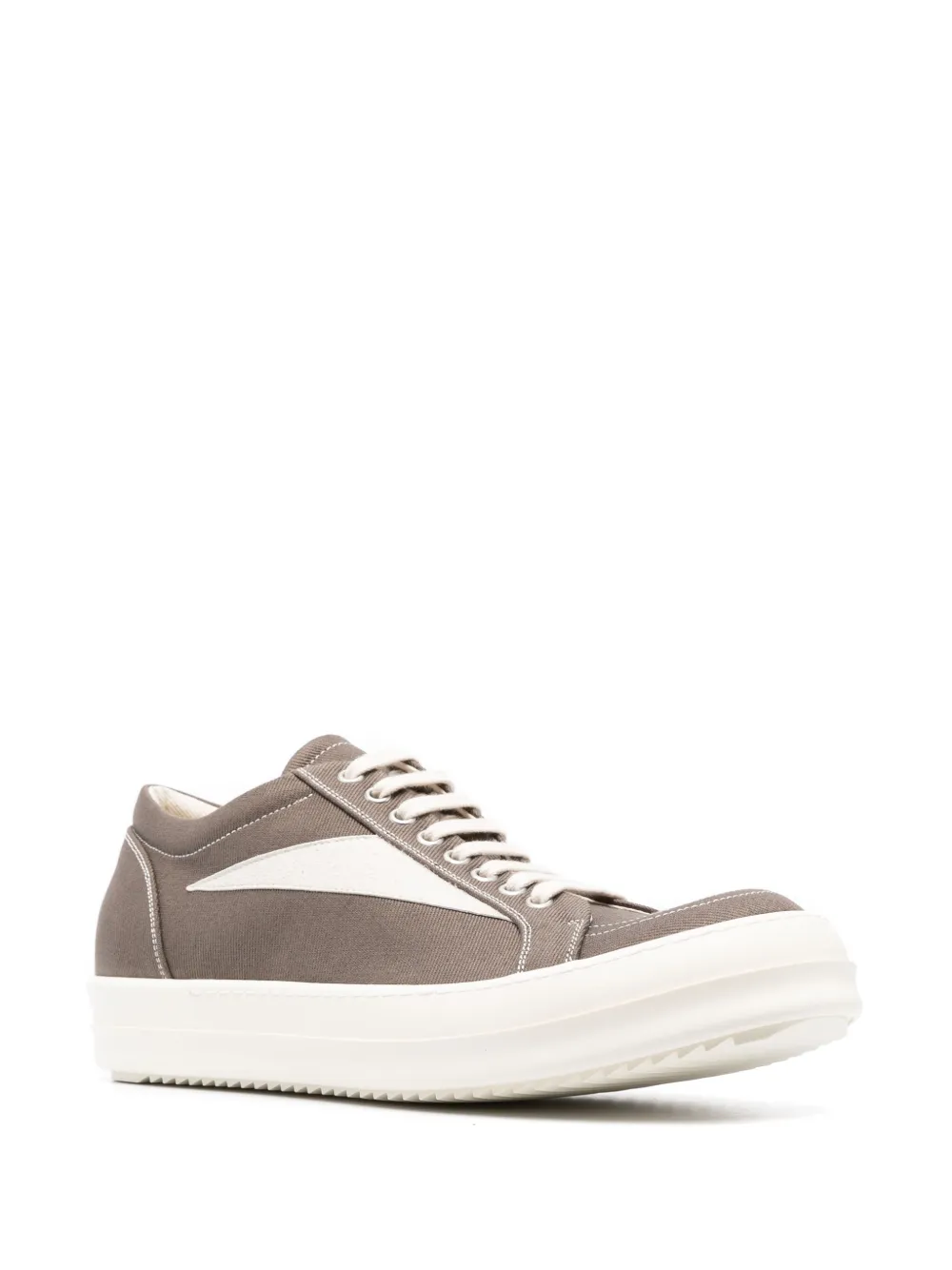 Rick Owens DRKSHDW Sneakers met patch - Bruin