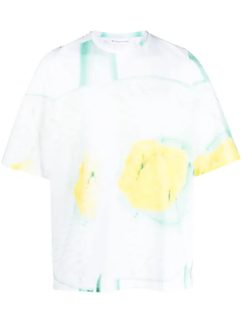 T-shirt Hard Foods à imprimé graphique - Bianca Saunders - Modalova
