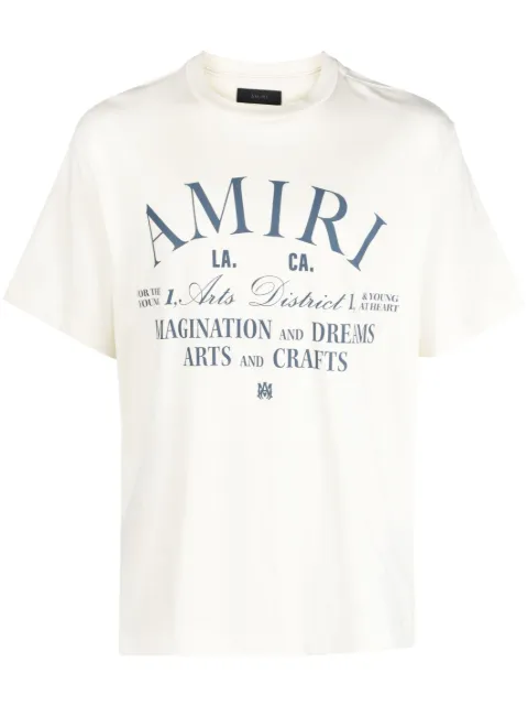 AMIRI logo-print cotton T-shirt
