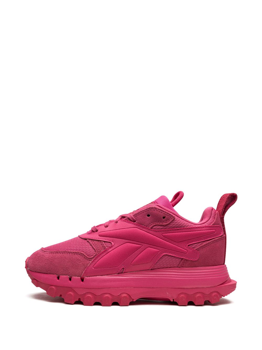 Shop Reebok X Cardi B Classic Leather "pink Fusion" Sneakers