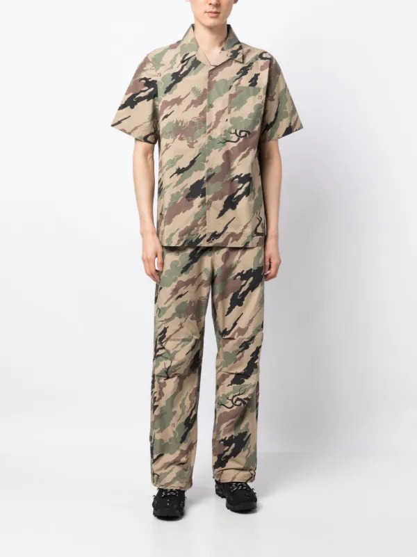 Maharishi Bonsai Forest プリント パンツ | ブラウン | FARFETCH JP