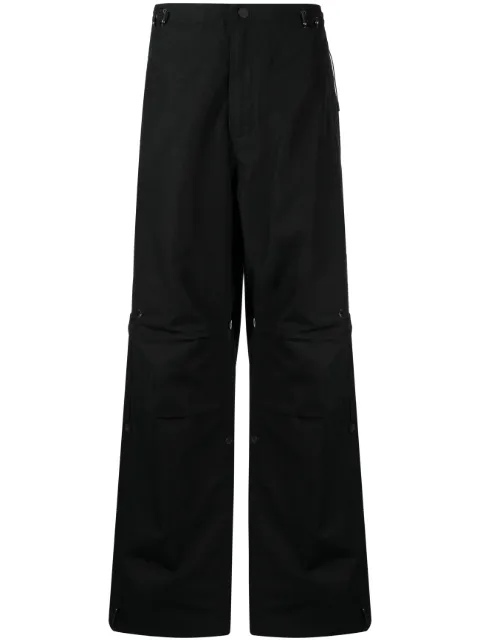 Maharishi Rabbit-embroidered lose-fit trousers