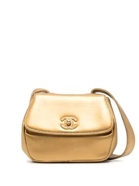 CHANEL 1992 metallic flap shoulder bag Women