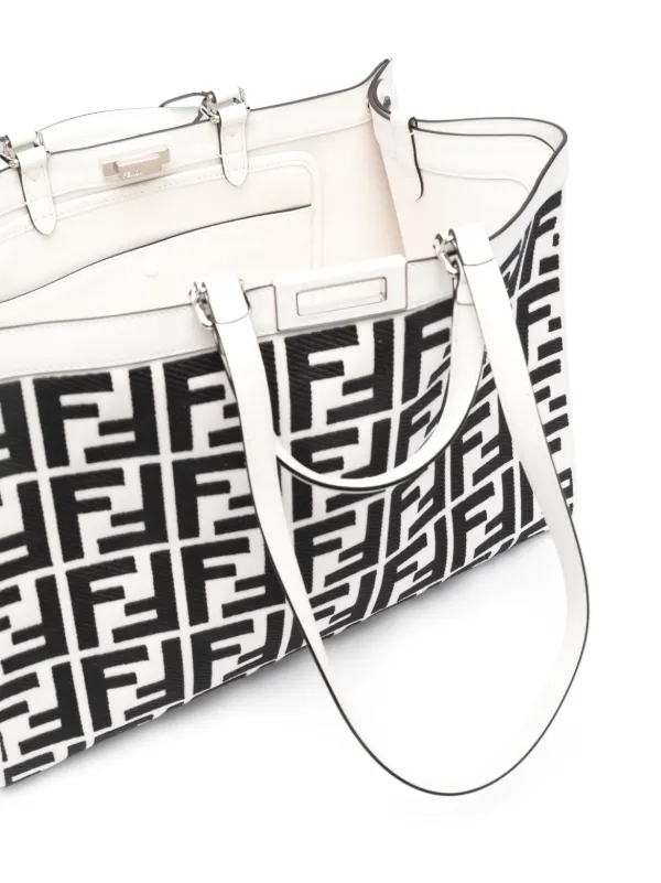White fendi bag online