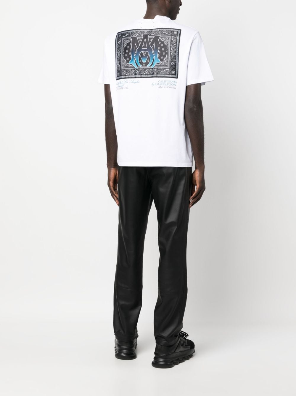 AMIRI graphic-print cotton T-shirt - Wit