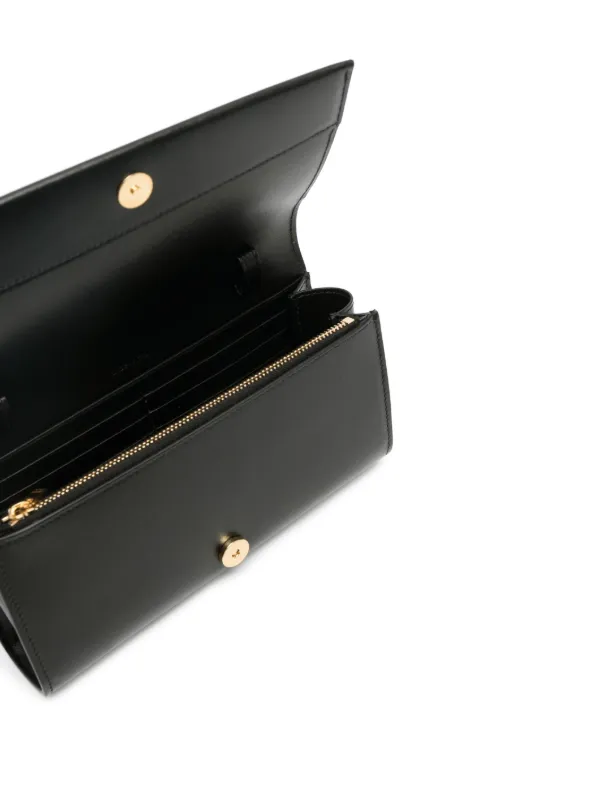 Jil Sander レザー ショルダーバッグ | ブラック | FARFETCH JP