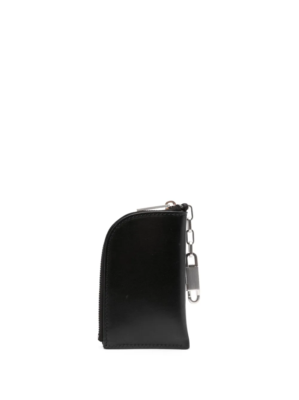 Rick Owens Leren portemonnee - Zwart