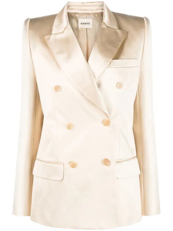 【関税込み】KHAITE WILLOW BLAZER KHAITE Jacobson crepe blazer | NET-A-PORTER