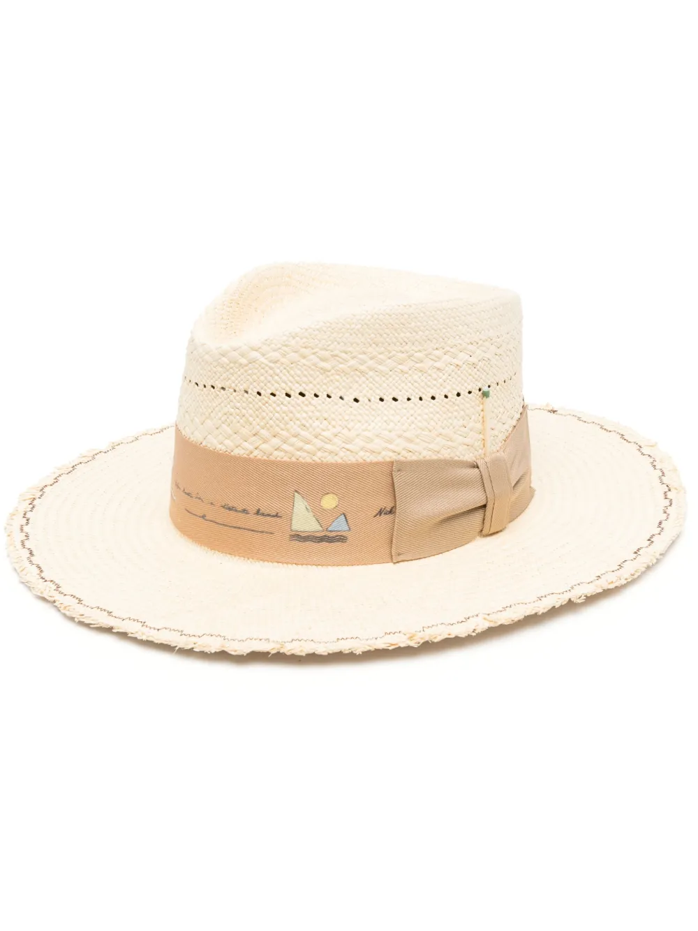 Nick Fouquet 681 Mehari Straw Hat In Neutrals