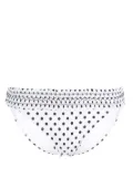 Tory Burch polka-dot bikini bottom - White