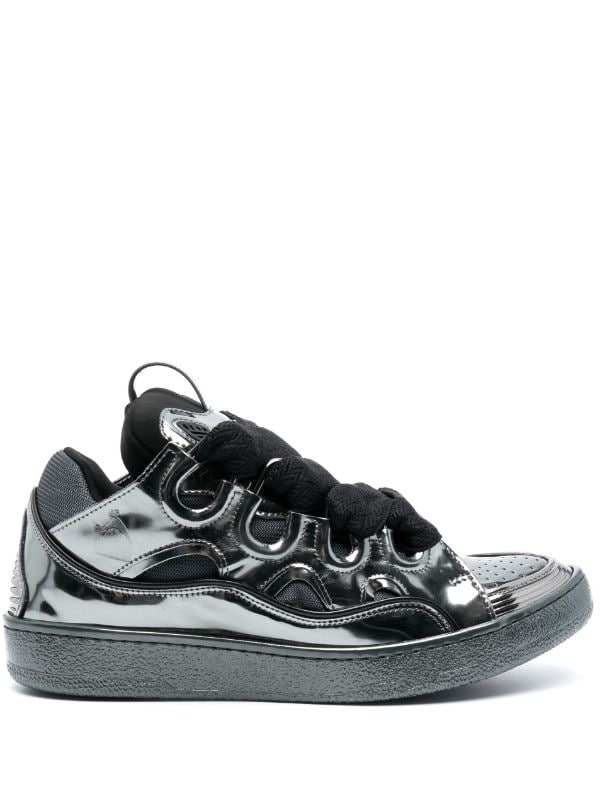 Lanvin Curb Sneaker Black Grey