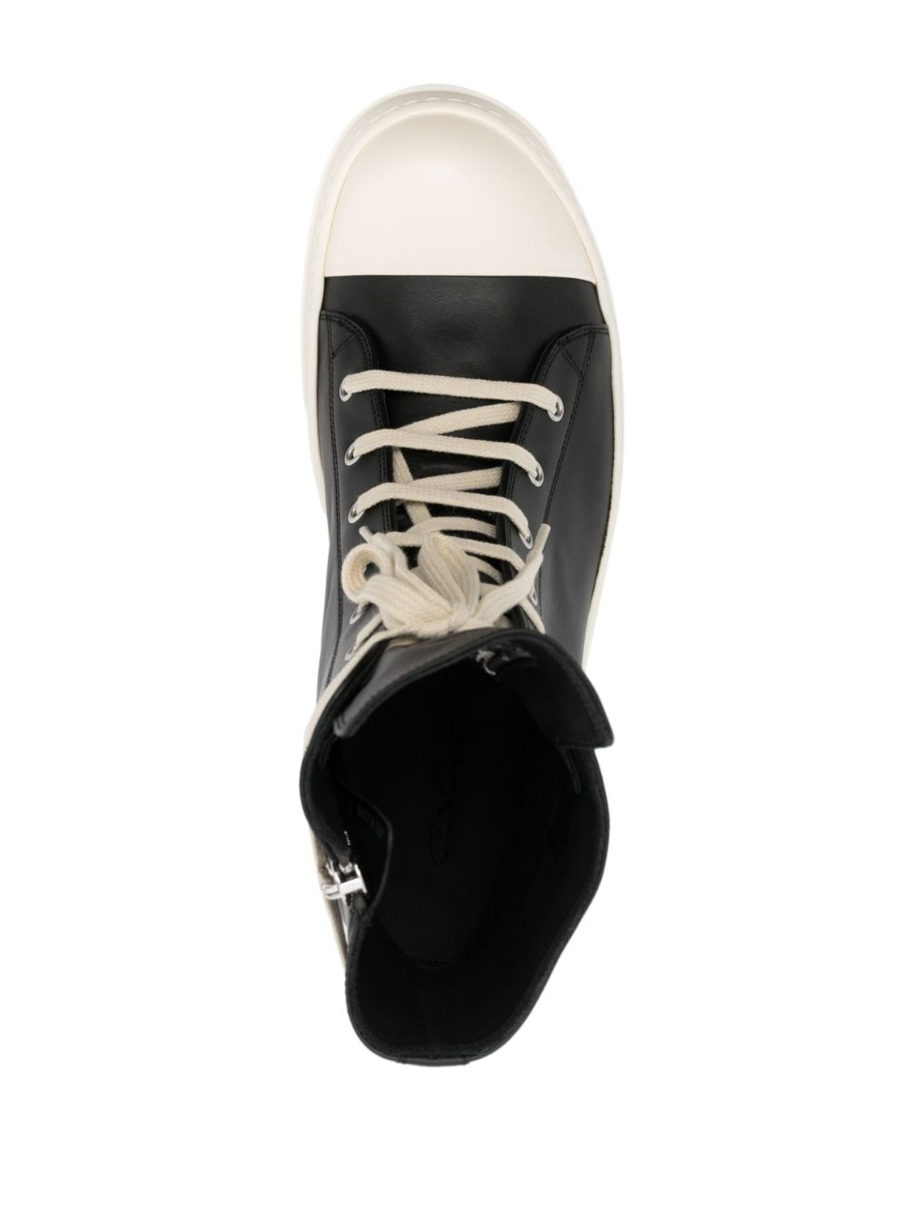 Rick Owens Leather high-top Sneakers - Farfetch