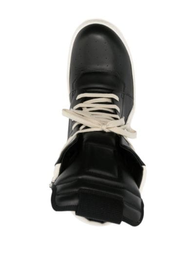 Rick Owens Geo Basket high-top sneakers black | MODES