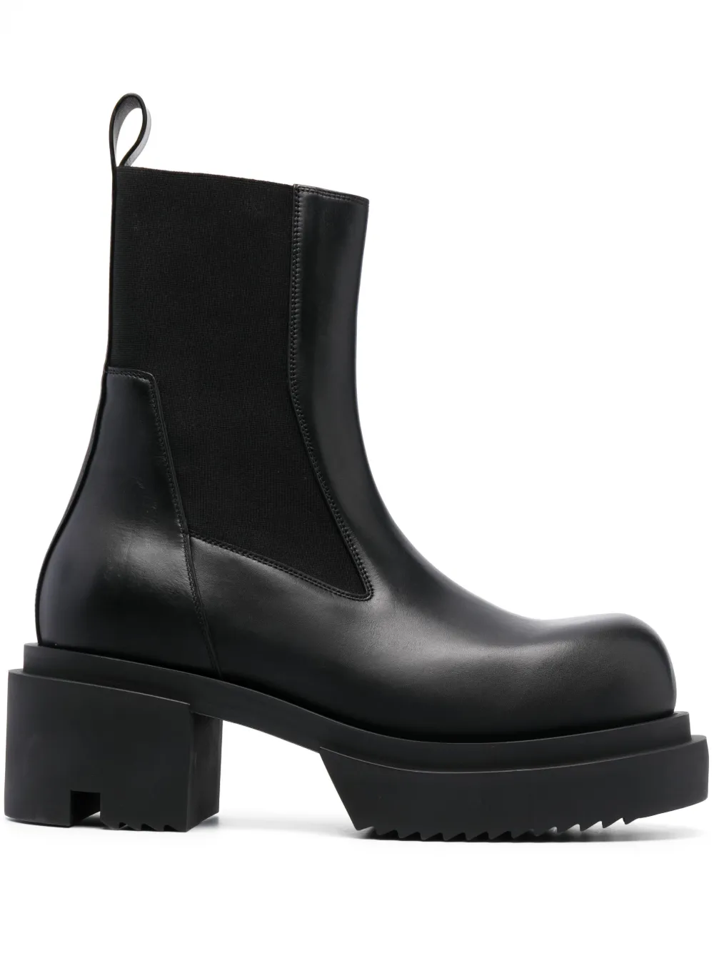 Rick Owens Beatle Bogun 75mm Leather Boots - Farfetch