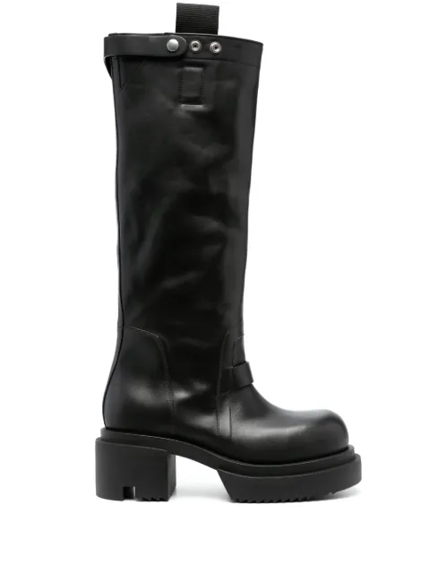 Rick Owens Bogun 80mm leather boots 