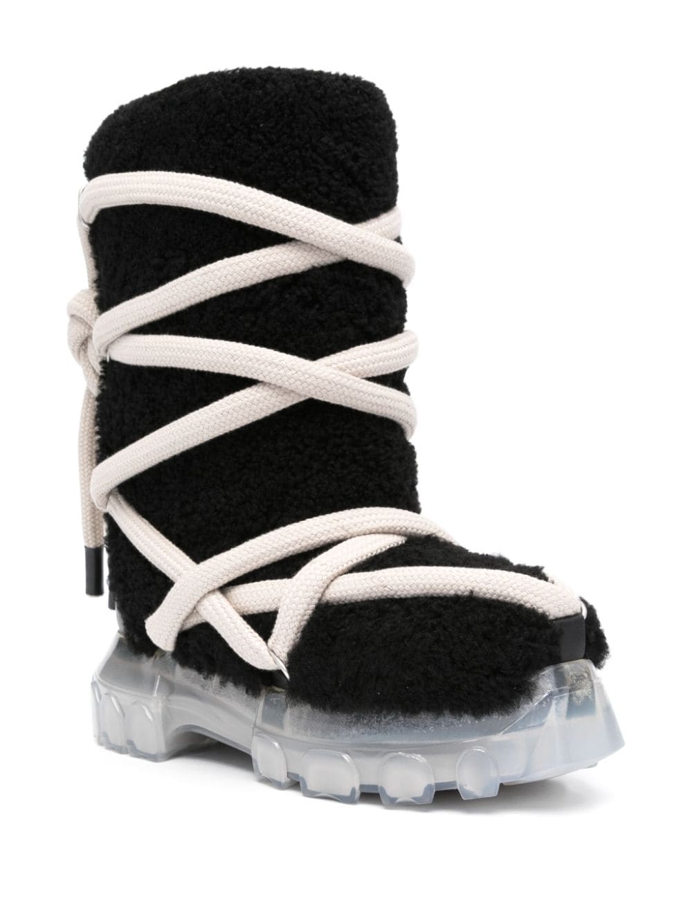 Image 2 of Rick Owens Lunar Tractor calf-length boots