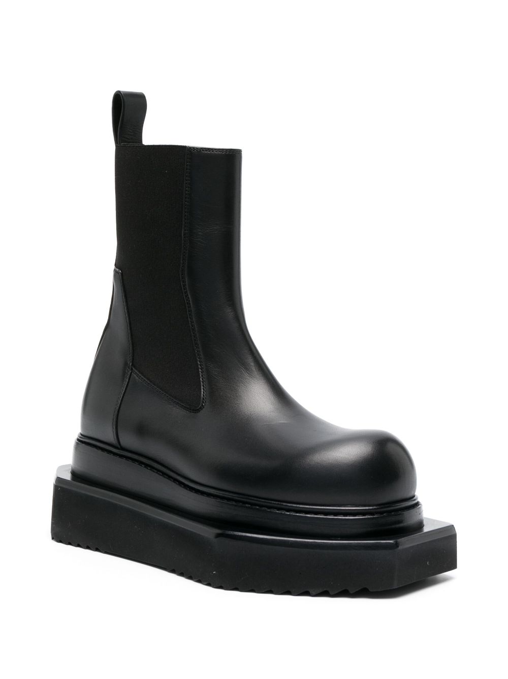 Shop Rick Owens Beatle Turbo Cyclops 70mm Boots In Black