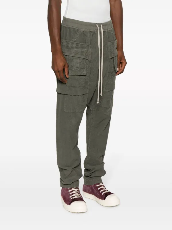 Rick Owens DRKSHDW Creatch Cargo drawstring-trousers - Farfetch