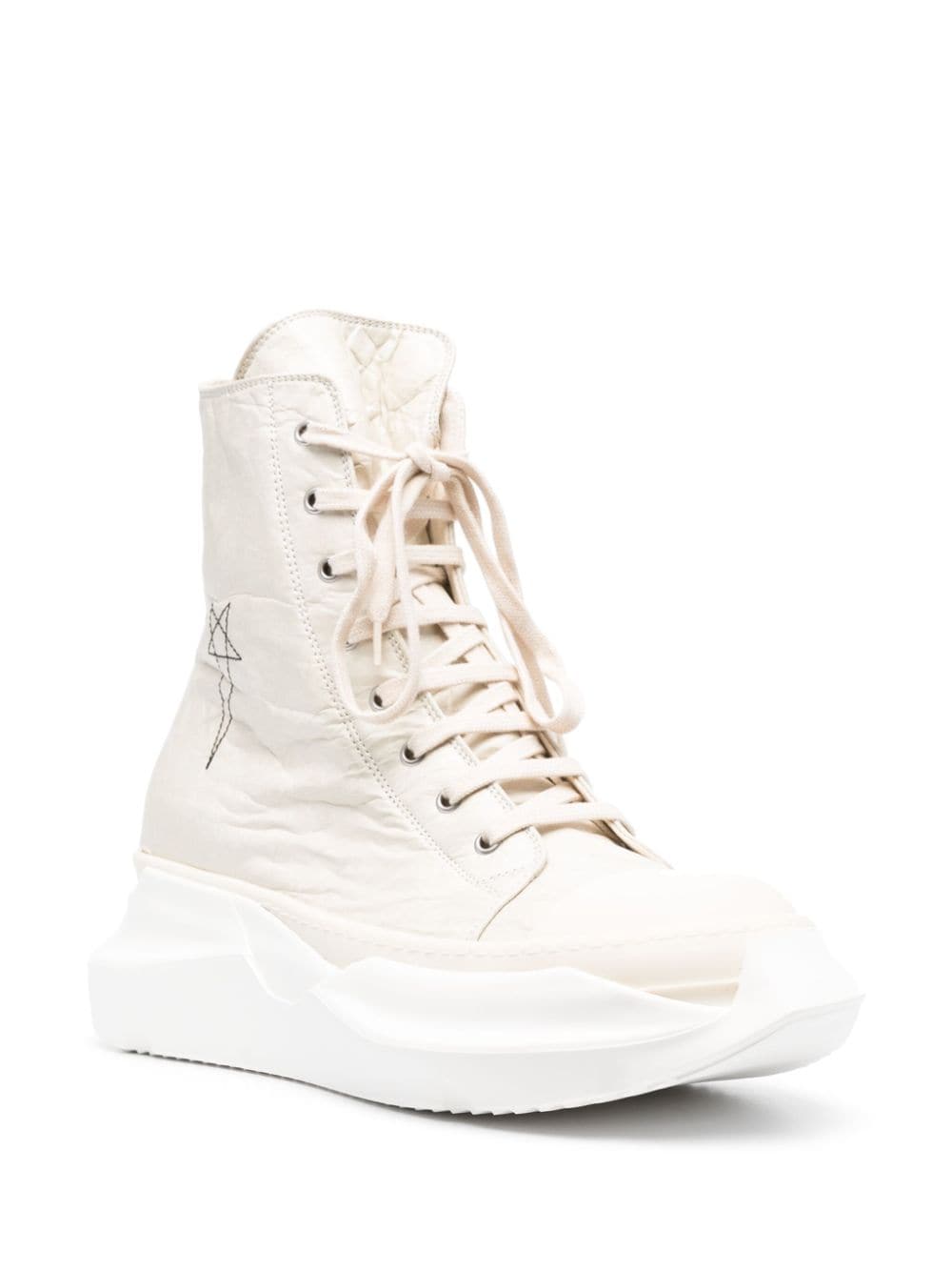 Rick Owens DRKSHDW Adfu Abstract sneakers - Wit