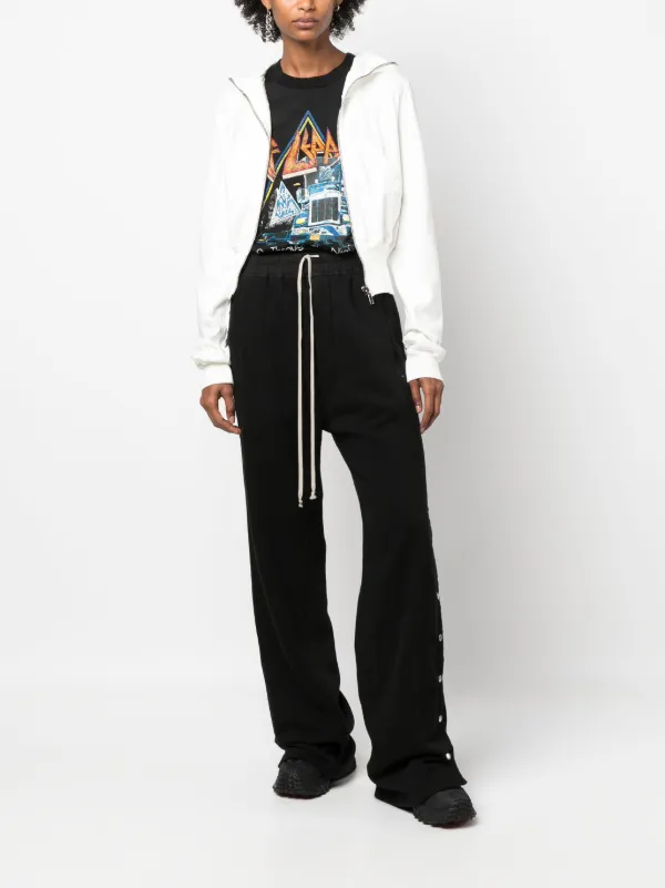 Rick Owens DRKSHDW Pusher Organic Cotton Track Pants - Farfetch