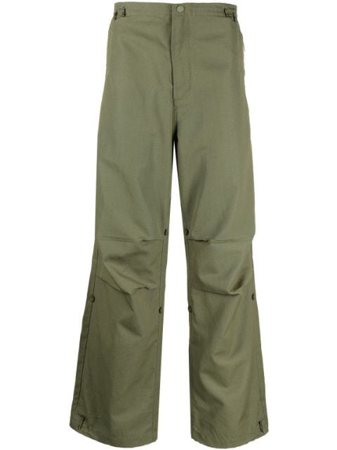 Maharishi Rabbit-embroidered loose-fit trousers
