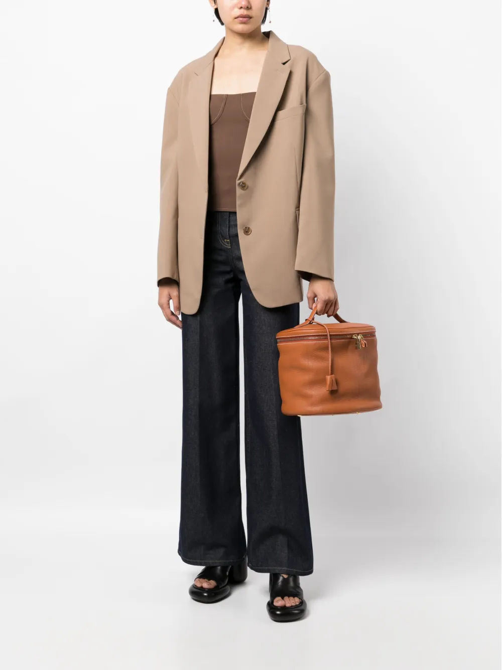 Hermès 2000 pre-owned Kelly tas - Bruin