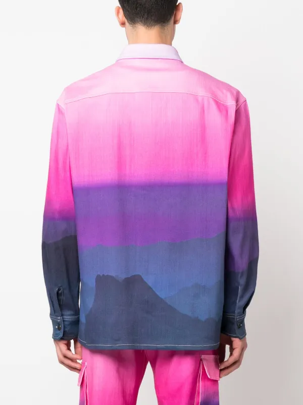 【HI FI FNK】Re Dyed Shirt Jacket HI FI FNK】Re Dyed Shirt Jacket