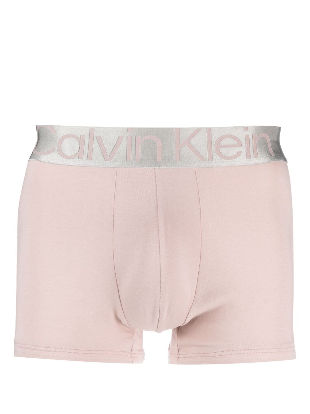 Calvin Klein logo-waistband boxers set of three - Blauw