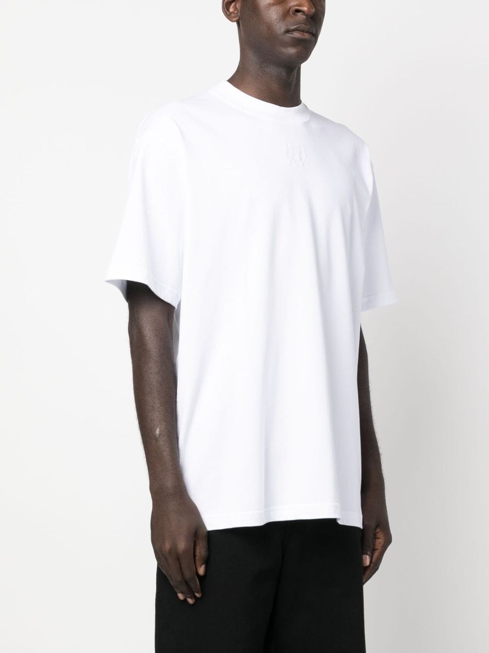 Shop 44 Label Group Logo-print Cotton T-shirt In White