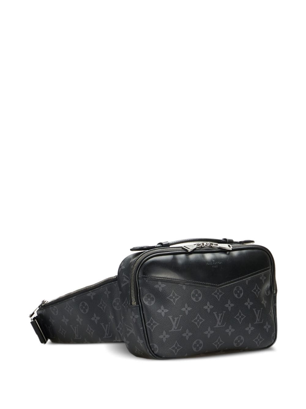 Pre-owned Louis Vuitton 2013  Explorer Belt Bag In Black