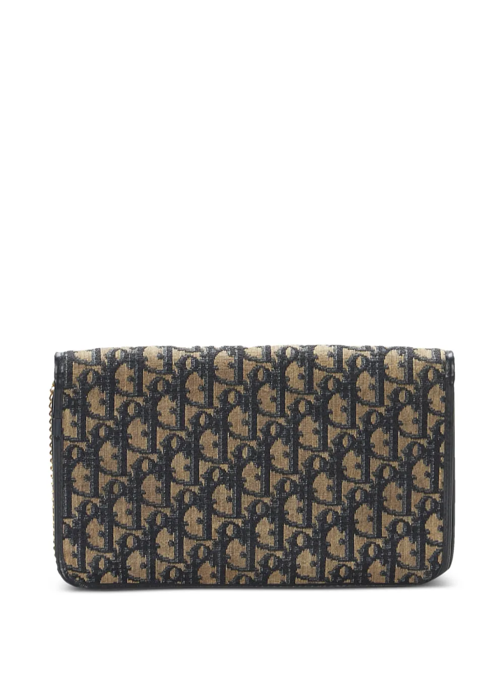 Christian Dior Dior Dior Oblique Chain Shoulder Bag - Blauw