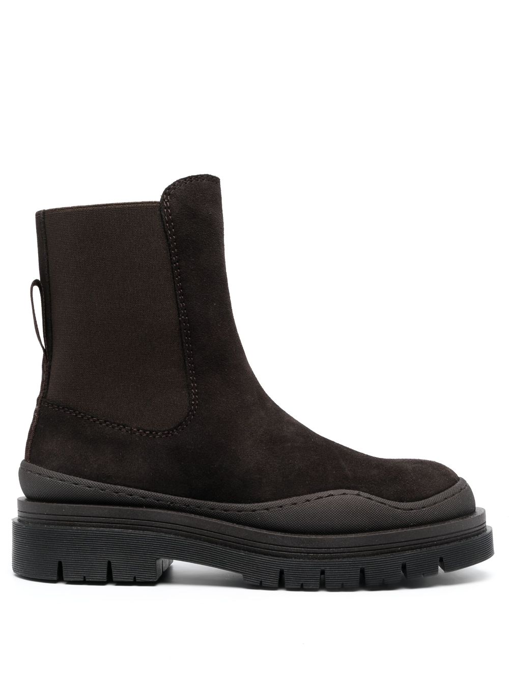 See By Chloé Alli Suede Ankle Boots In Brown