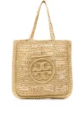 Tory Burch Ella crochet tote bag - Neutrals