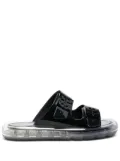 Tory Burch Bubble Jelly buckled slides - Black